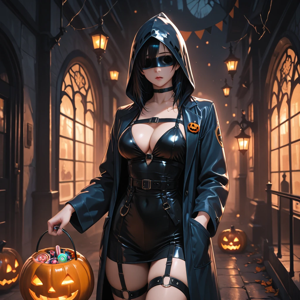Limited Ecchi Halloween Sticker