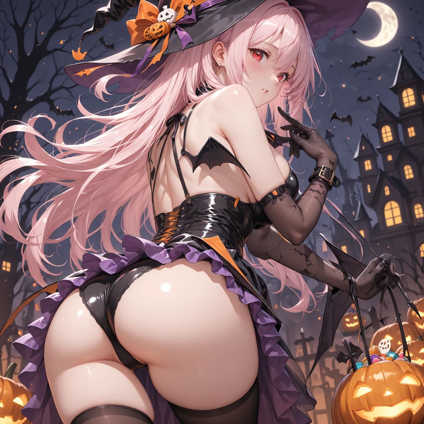 Limited Ecchi Halloween Sticker