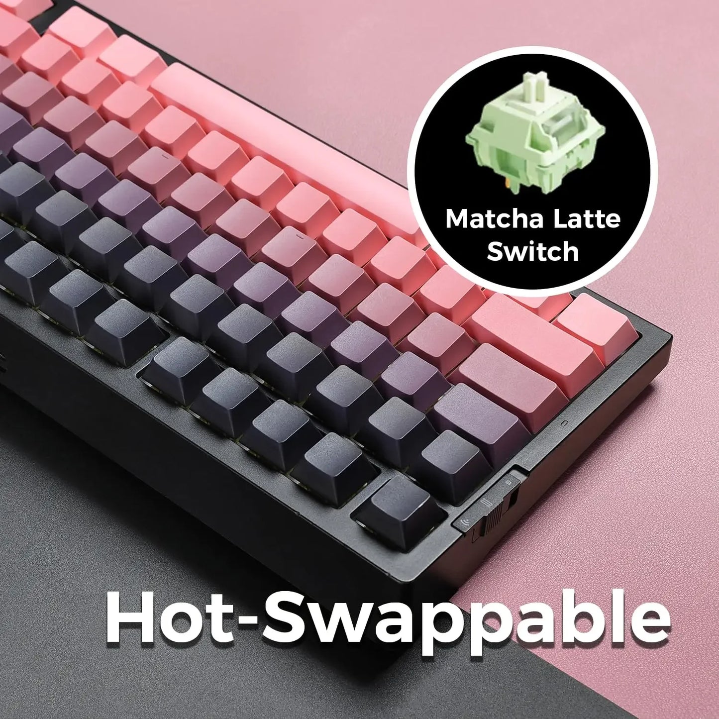 MCHOSE G75 Pro Wireless Mechanical Keyboard 75%