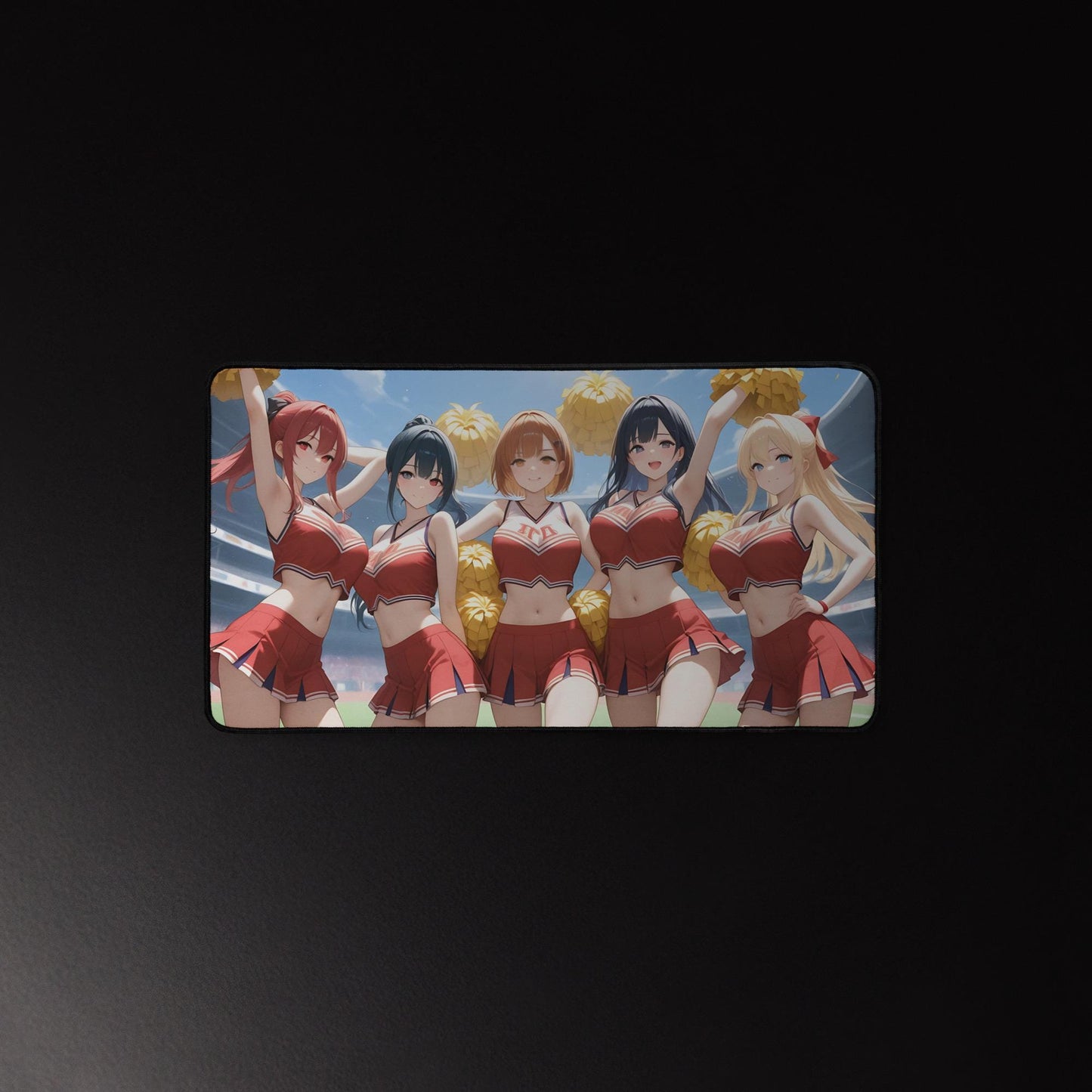Ecchi Anime Girl, NSFW, Schreibtischunterlage, XXL Mousepad 80 cm x 39,5 cm (16* x 32*)