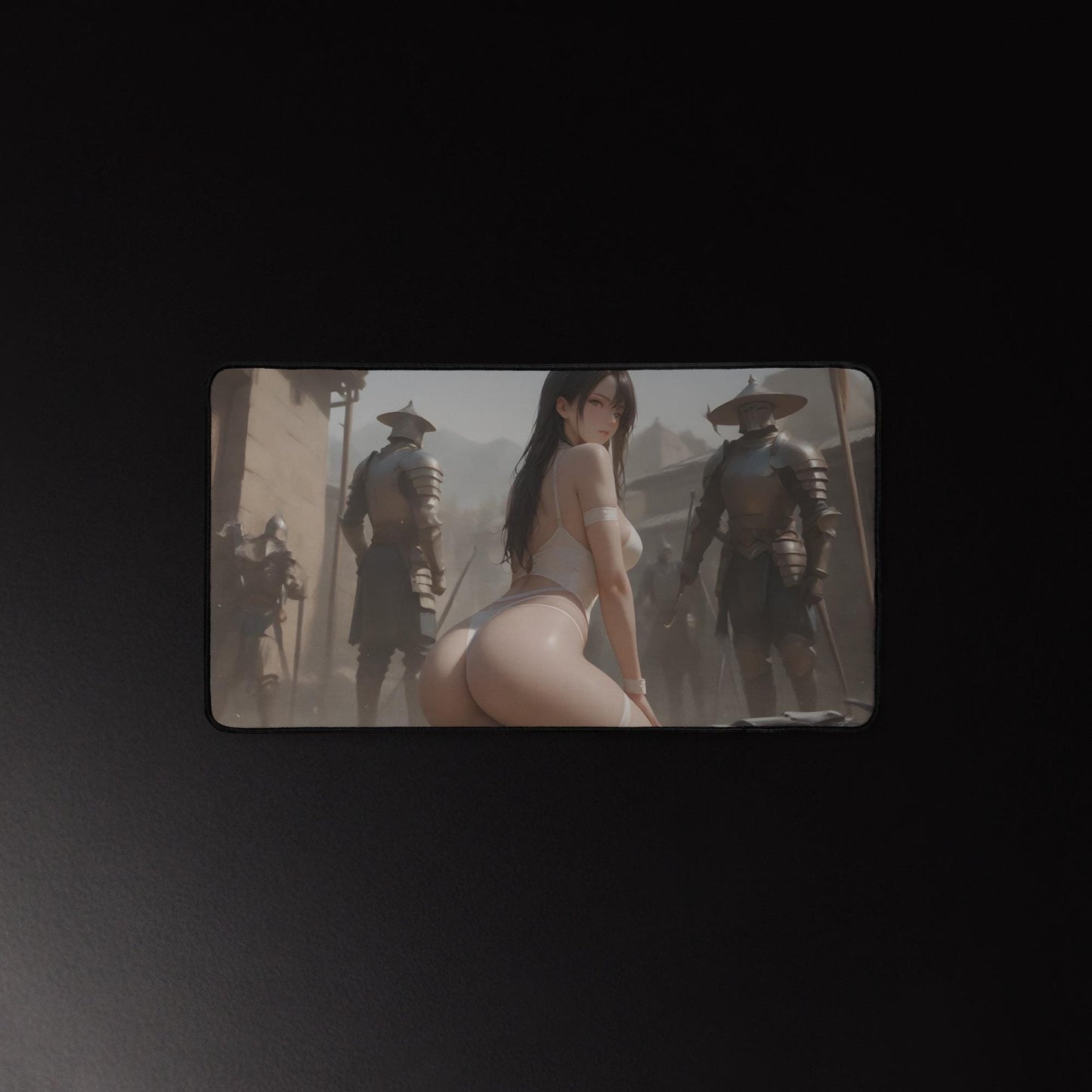 Ecchi Anime Girl, NSFW, Schreibtischunterlage, XXL Mousepad 80 cm x 39,5 cm (16* x 32*)