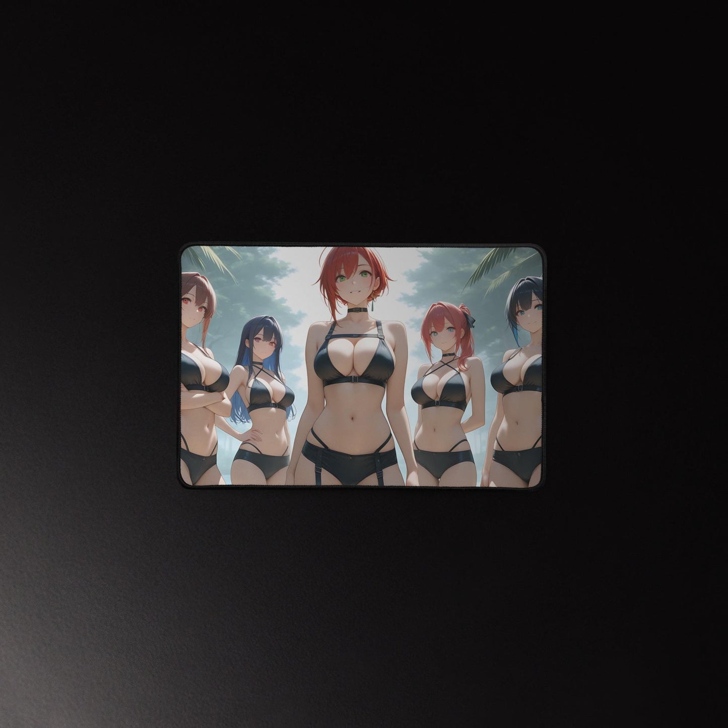 Ecchi Anime Girl, NSFW, Schreibtischunterlage, XXL Mousepad 80 cm x 39,5 cm (16* x 32*)