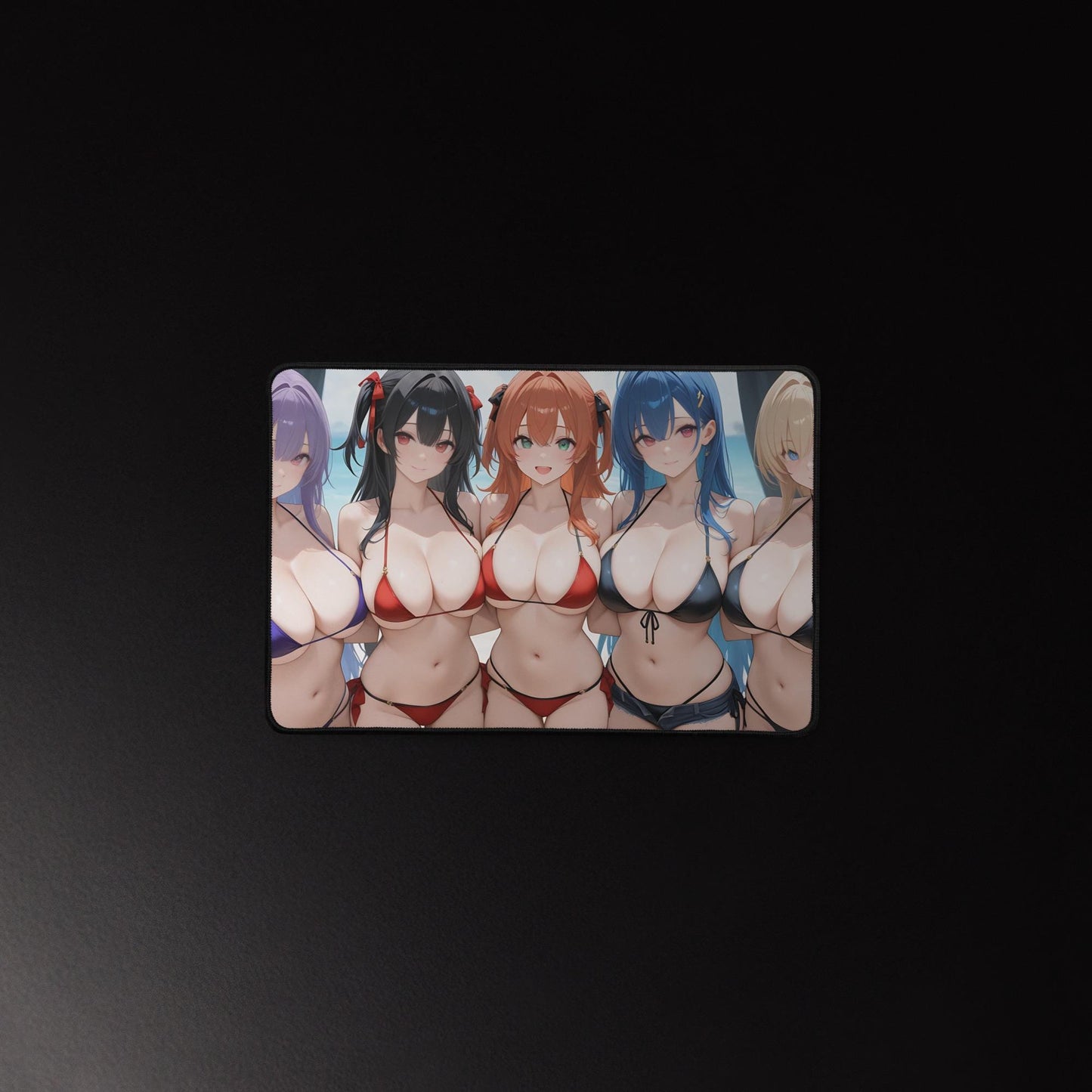 Ecchi Anime Girl, NSFW, Schreibtischunterlage, XXL Mousepad 80 cm x 39,5 cm (16* x 32*)