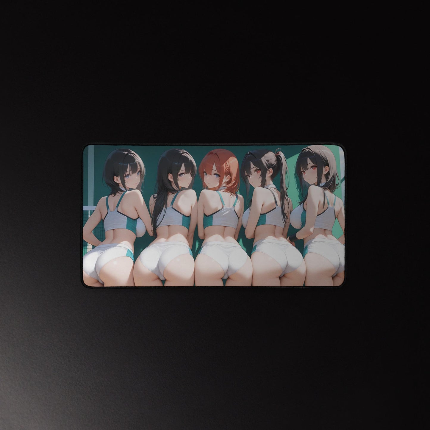 Ecchi Anime Girl, NSFW, Schreibtischunterlage, XXL Mousepad 80 cm x 39,5 cm (16* x 32*)