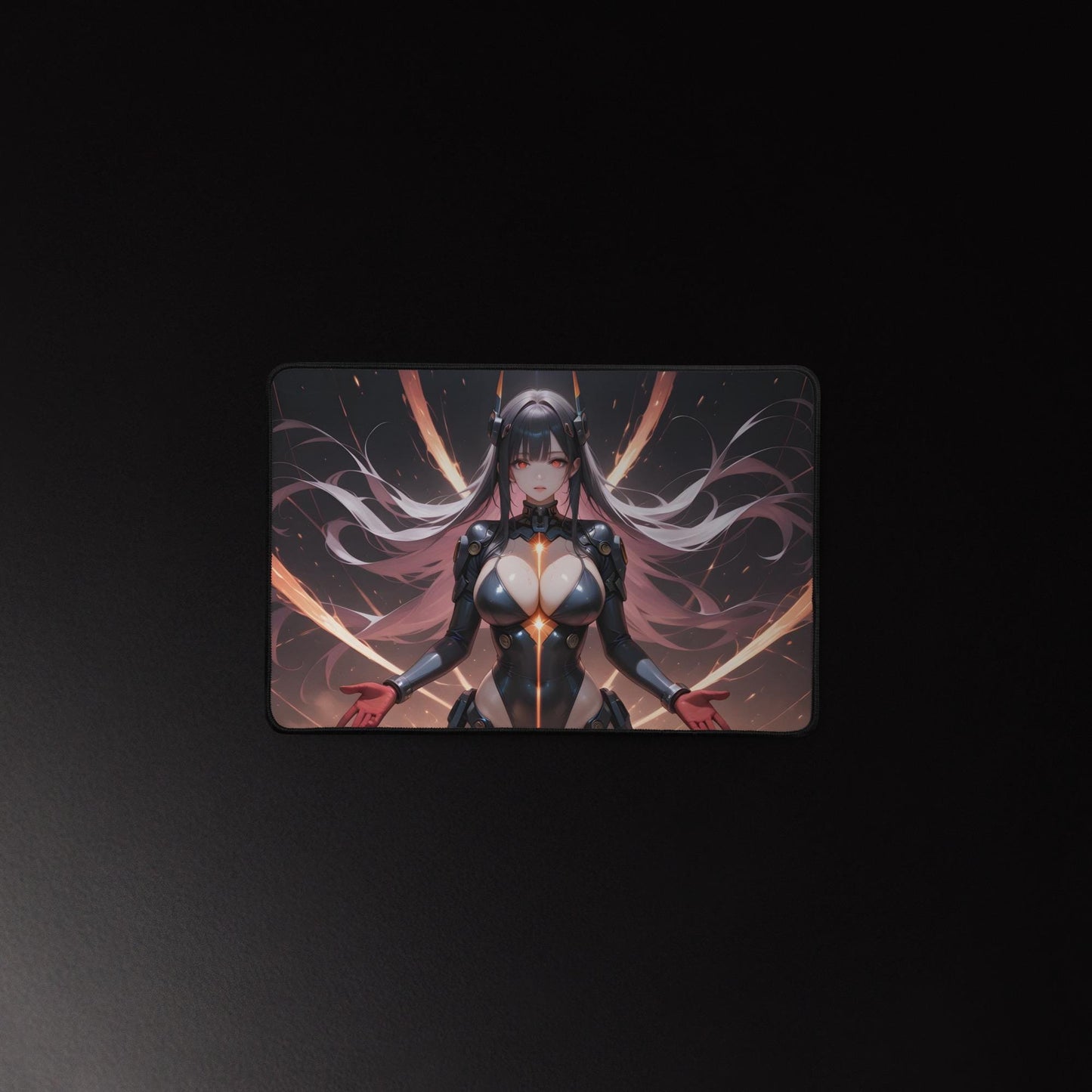 Ecchi Anime Girl, NSFW, Schreibtischunterlage, XXL Mousepad 80 cm x 39,5 cm (16* x 32*)