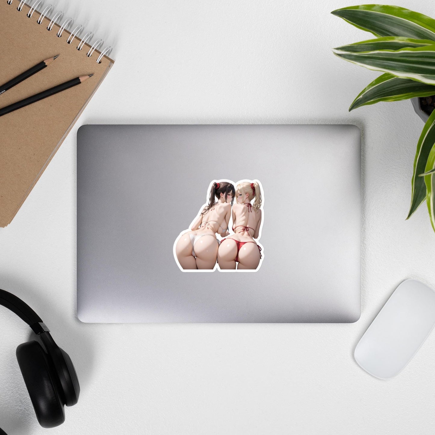 Hentai Aufkleber - NSFW Ecchi Anime Girl, Lewd Waifu Vinyl Aufkleber