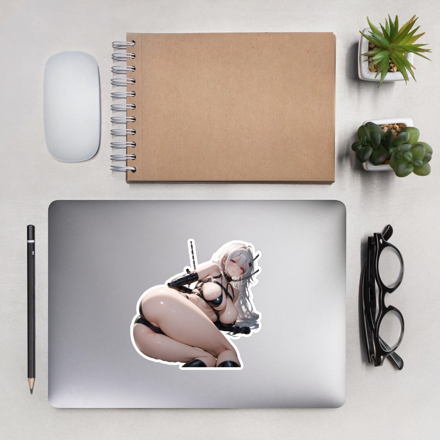 Hentai Aufkleber - NSFW Ecchi Anime Girl, Lewd Waifu Vinyl Aufkleber