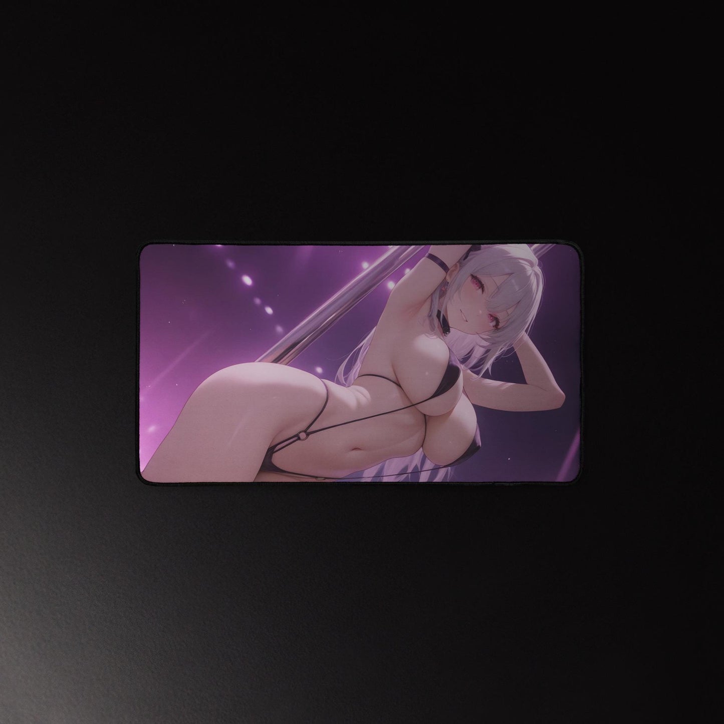 Ecchi Anime Girl, NSFW, Schreibtischunterlage, XXL Mousepad 80 cm x 39,5 cm (16* x 32*)