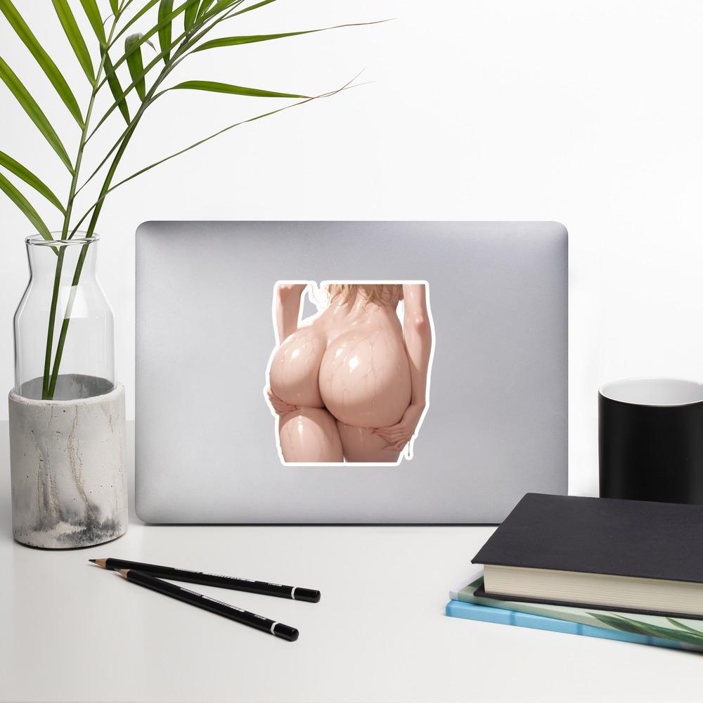 Hentai Aufkleber - NSFW Ecchi Anime Girl, Lewd Waifu Vinyl Aufkleber