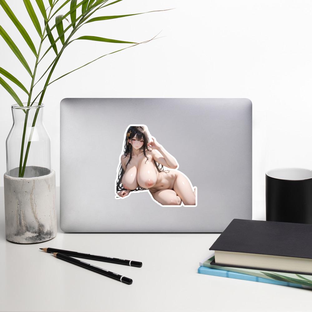 Hentai Aufkleber - NSFW Ecchi Anime Girl, Lewd Waifu Vinyl Aufkleber