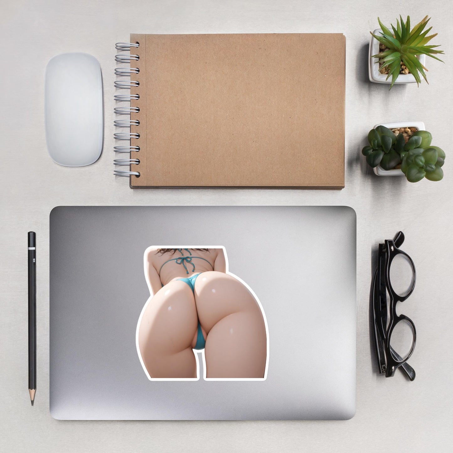 Hentai Aufkleber - NSFW Ecchi Anime Girl, Lewd Waifu Vinyl Aufkleber