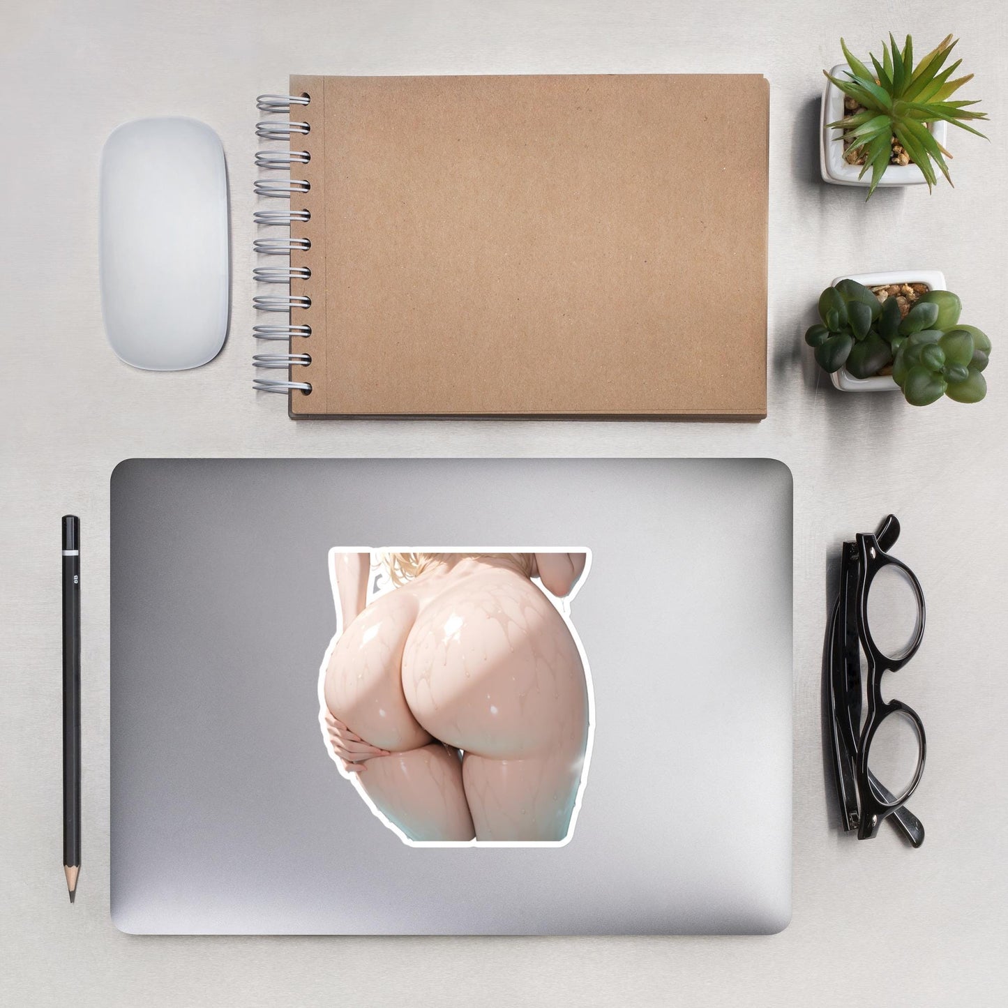 Hentai Aufkleber - NSFW Ecchi Anime Girl, Lewd Waifu Vinyl Aufkleber