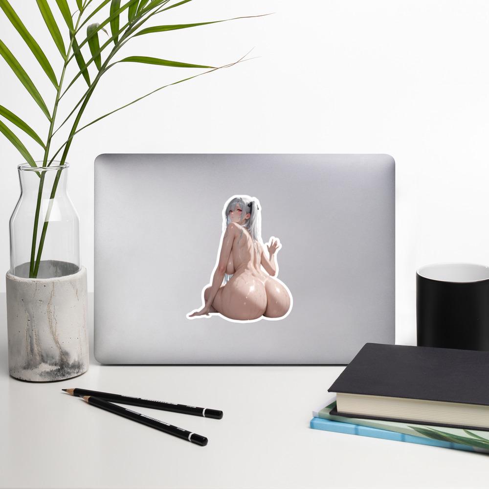 Hentai Aufkleber - NSFW Ecchi Anime Girl, Lewd Waifu Vinyl Aufkleber