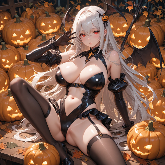 Limited Ecchi Halloween Sticker