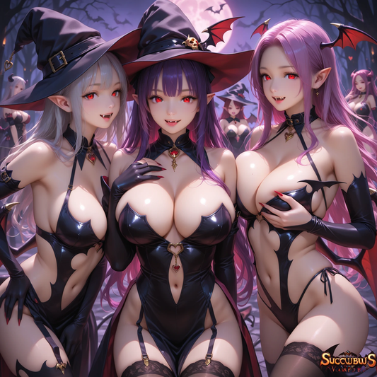 Limited Ecchi Halloween Sticker
