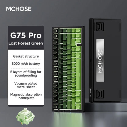 MCHOSE G75 Pro Wireless Mechanical Keyboard 75%