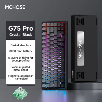 MCHOSE G75 Pro Wireless Mechanical Keyboard 75%