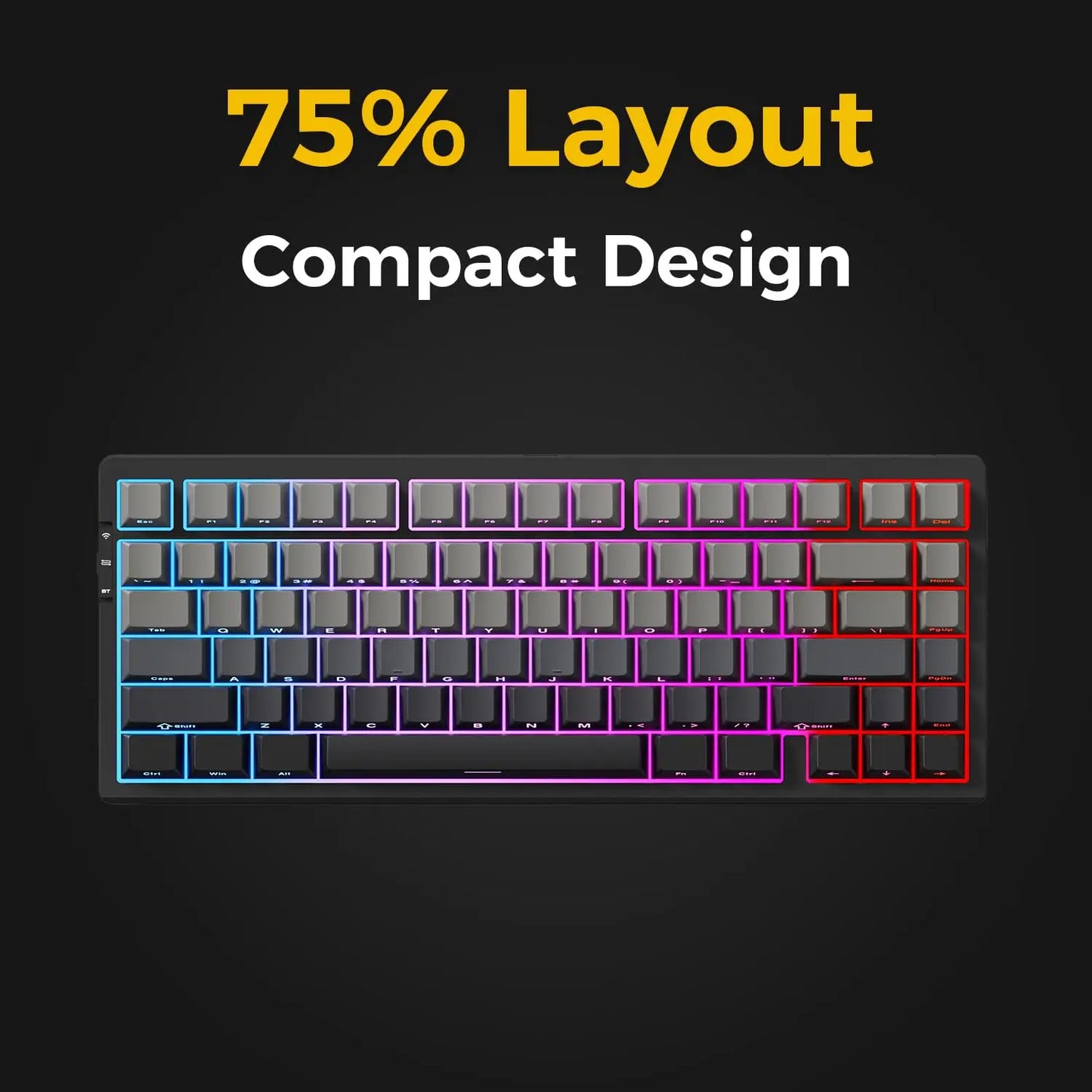 MCHOSE G75 Pro Wireless Mechanical Keyboard 75%