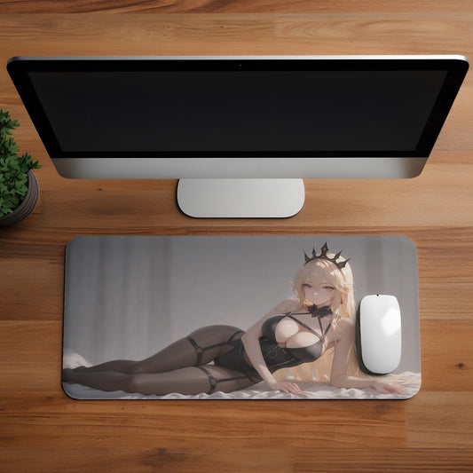 Ecchi Anime Girl, NSFW, Schreibtischunterlage, XXL Mousepad 80 cm x 39,5 cm (16* x 32*)