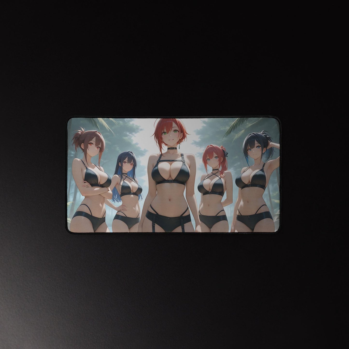 Ecchi Anime Girl, NSFW, Schreibtischunterlage, XXL Mousepad 80 cm x 39,5 cm (16* x 32*)