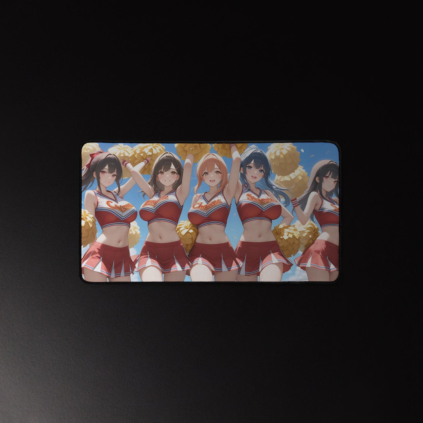 Ecchi Anime Girl, NSFW, Schreibtischunterlage, XXL Mousepad 80 cm x 39,5 cm (16* x 32*)