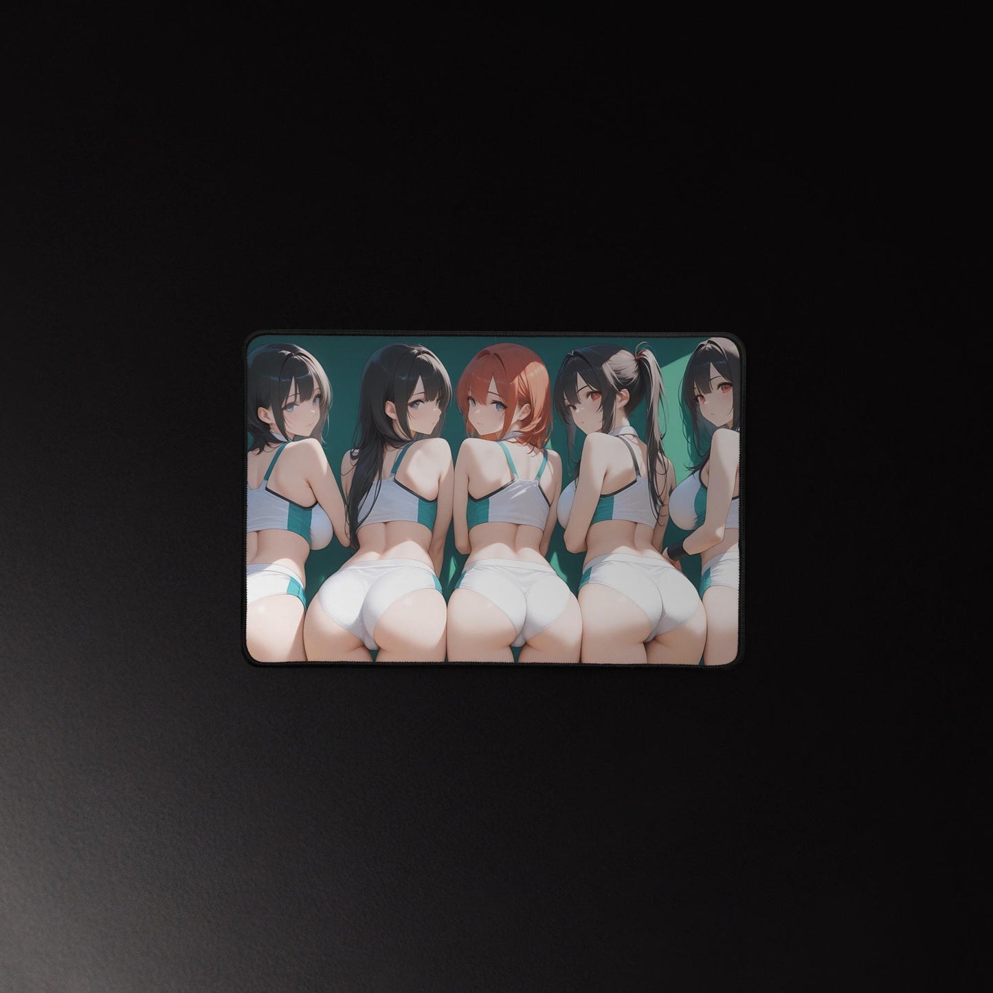 Ecchi Anime Girl, NSFW, Schreibtischunterlage, XXL Mousepad 80 cm x 39,5 cm (16* x 32*)