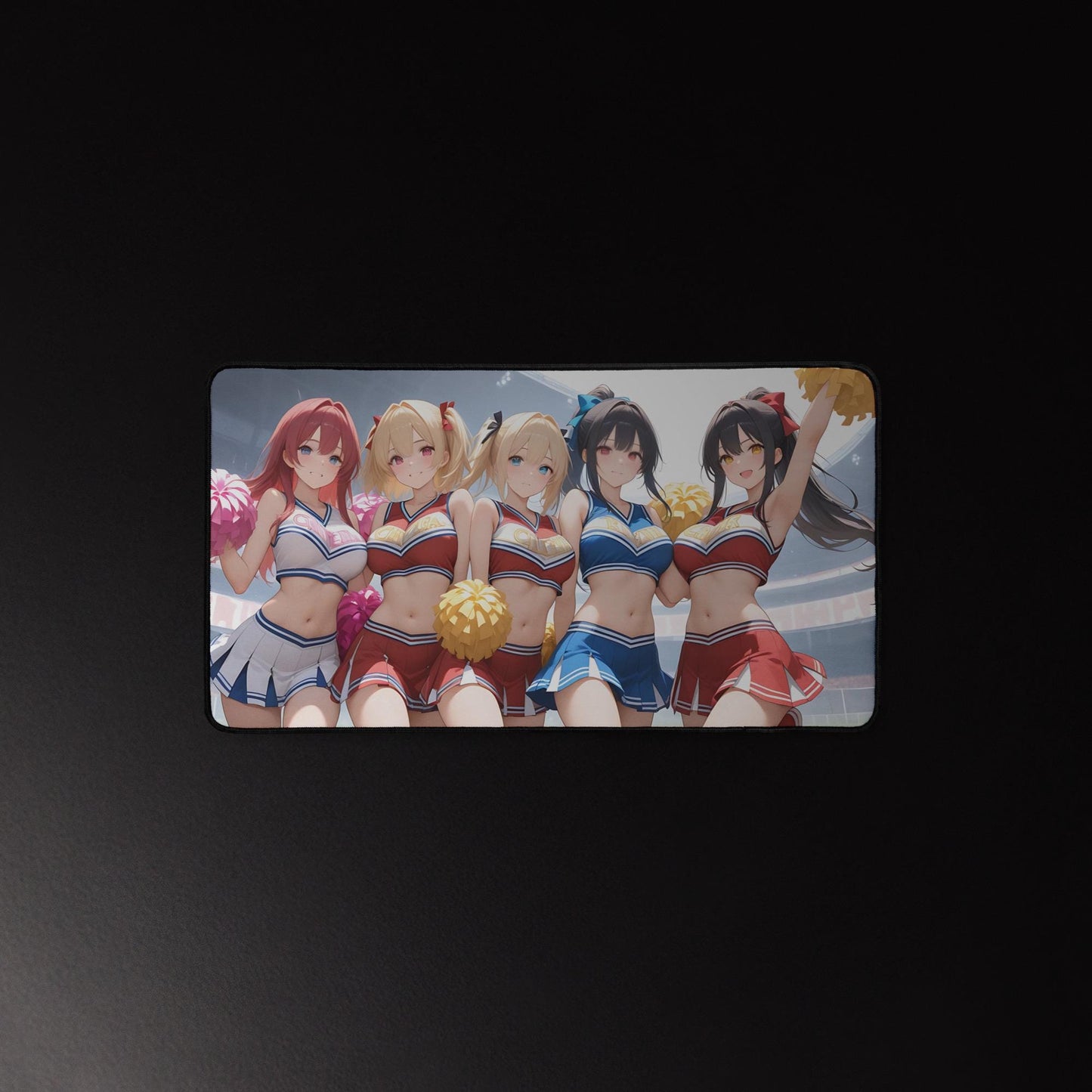 Ecchi Anime Girl, NSFW, Schreibtischunterlage, XXL Mousepad 80 cm x 39,5 cm (16* x 32*)