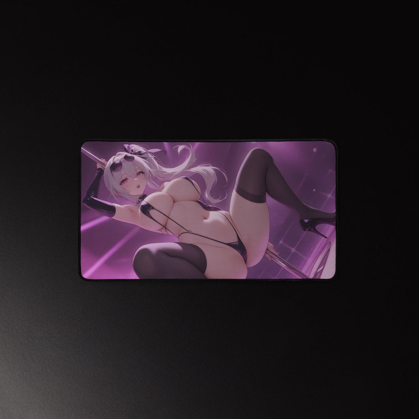 Ecchi Anime Girl, NSFW, Schreibtischunterlage, XXL Mousepad 80 cm x 39,5 cm (16* x 32*)