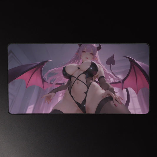Ecchi Anime Girl, NSFW, Schreibtischunterlage, XXL Mousepad 80 cm x 39,5 cm (16* x 32*)