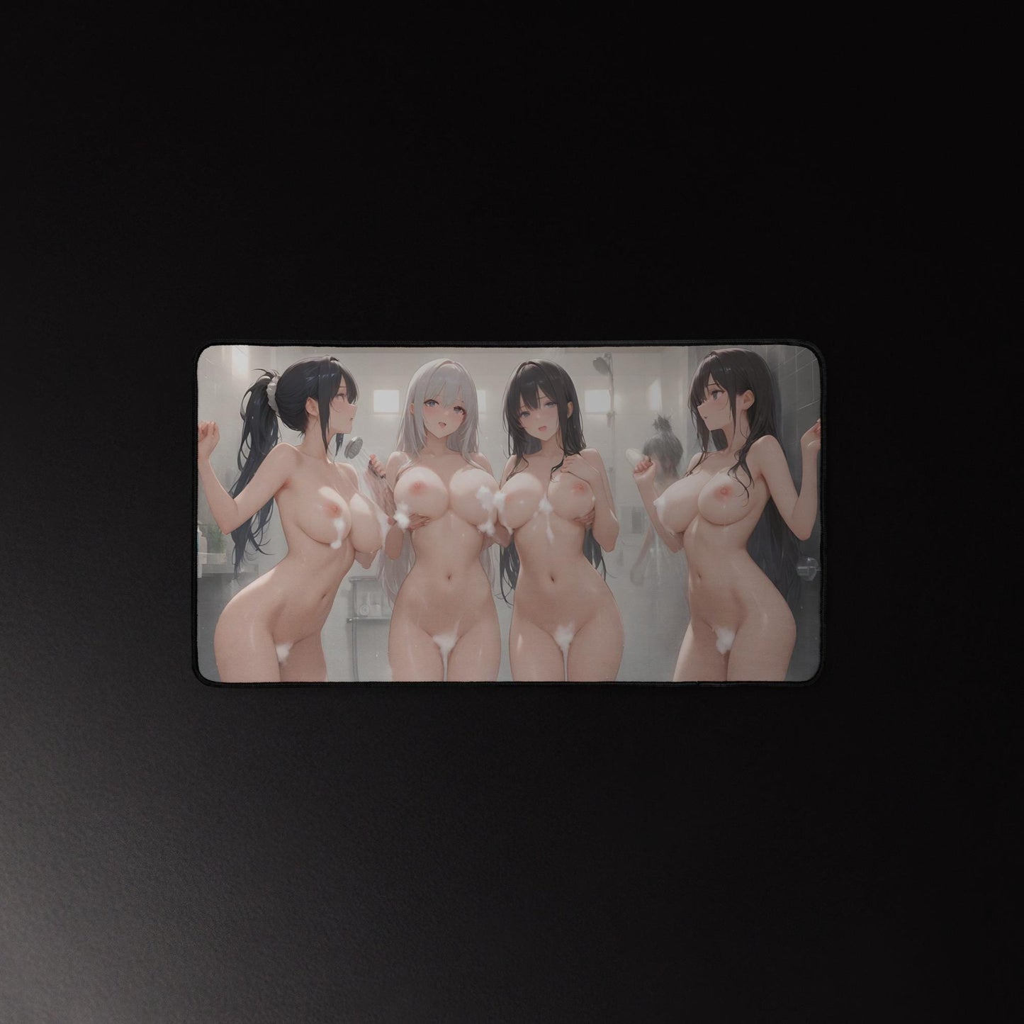 Ecchi Anime Girl, NSFW, Schreibtischunterlage, XXL Mousepad 80 cm x 39,5 cm (16* x 32*)