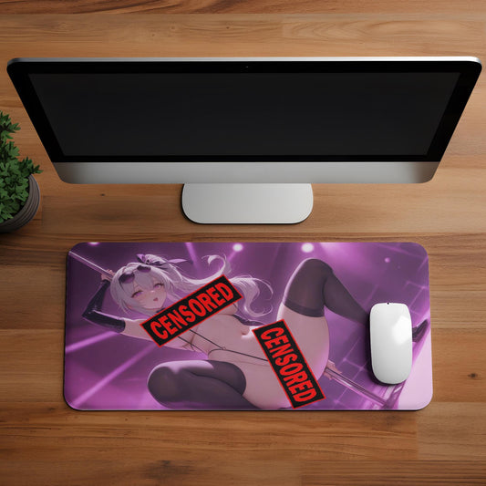 Ecchi Anime Girl, NSFW, Schreibtischunterlage, XXL Mousepad 80 cm x 39,5 cm (16* x 32*)