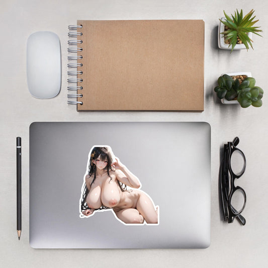 Hentai Aufkleber - NSFW Ecchi Anime Girl, Lewd Waifu Vinyl Aufkleber