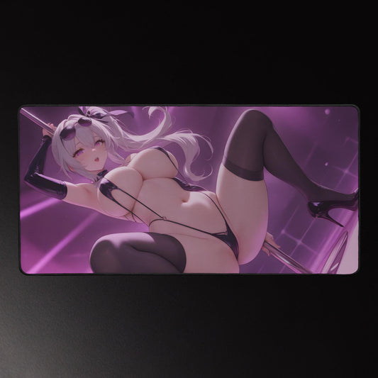Ecchi Anime Girl, NSFW, Schreibtischunterlage, XXL Mousepad 80 cm x 39,5 cm (16* x 32*)