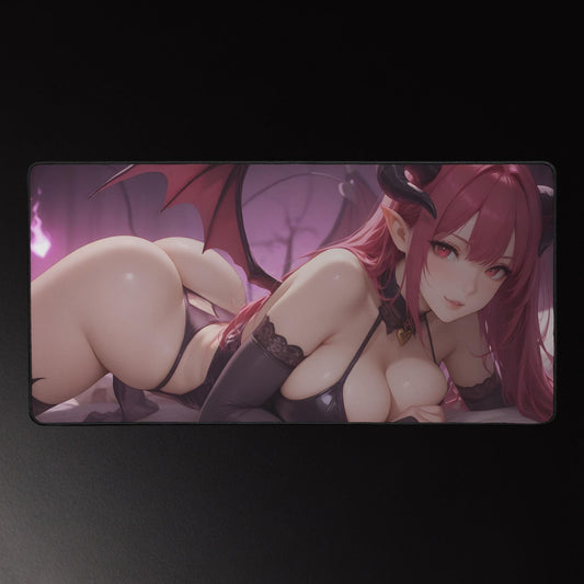 Ecchi Anime Girl, NSFW, Schreibtischunterlage, XXL Mousepad 80 cm x 39,5 cm (16* x 32*)