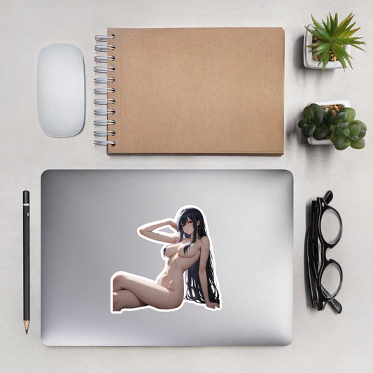 Hentai Aufkleber - NSFW Ecchi Anime Girl, Lewd Waifu Vinyl Aufkleber