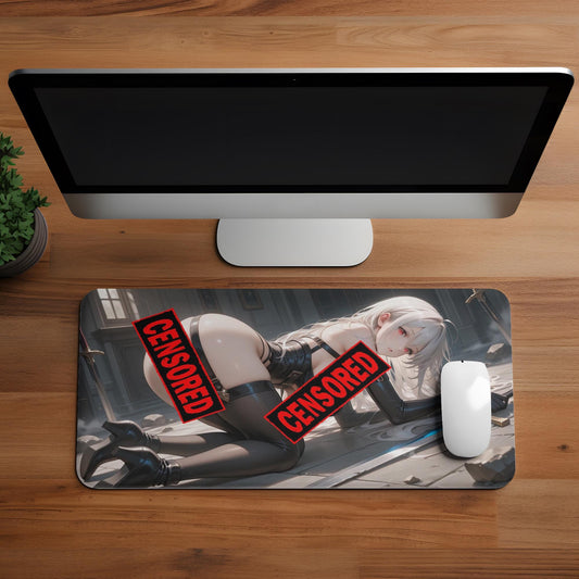 Ecchi Anime Girl, NSFW, Schreibtischunterlage, XXL Mousepad 80 cm x 39,5 cm (16* x 32*)