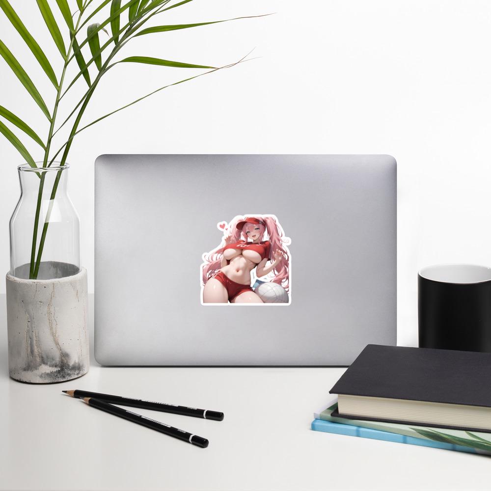 Hentai Aufkleber - NSFW Ecchi Anime Girl, Lewd Waifu Vinyl Aufkleber