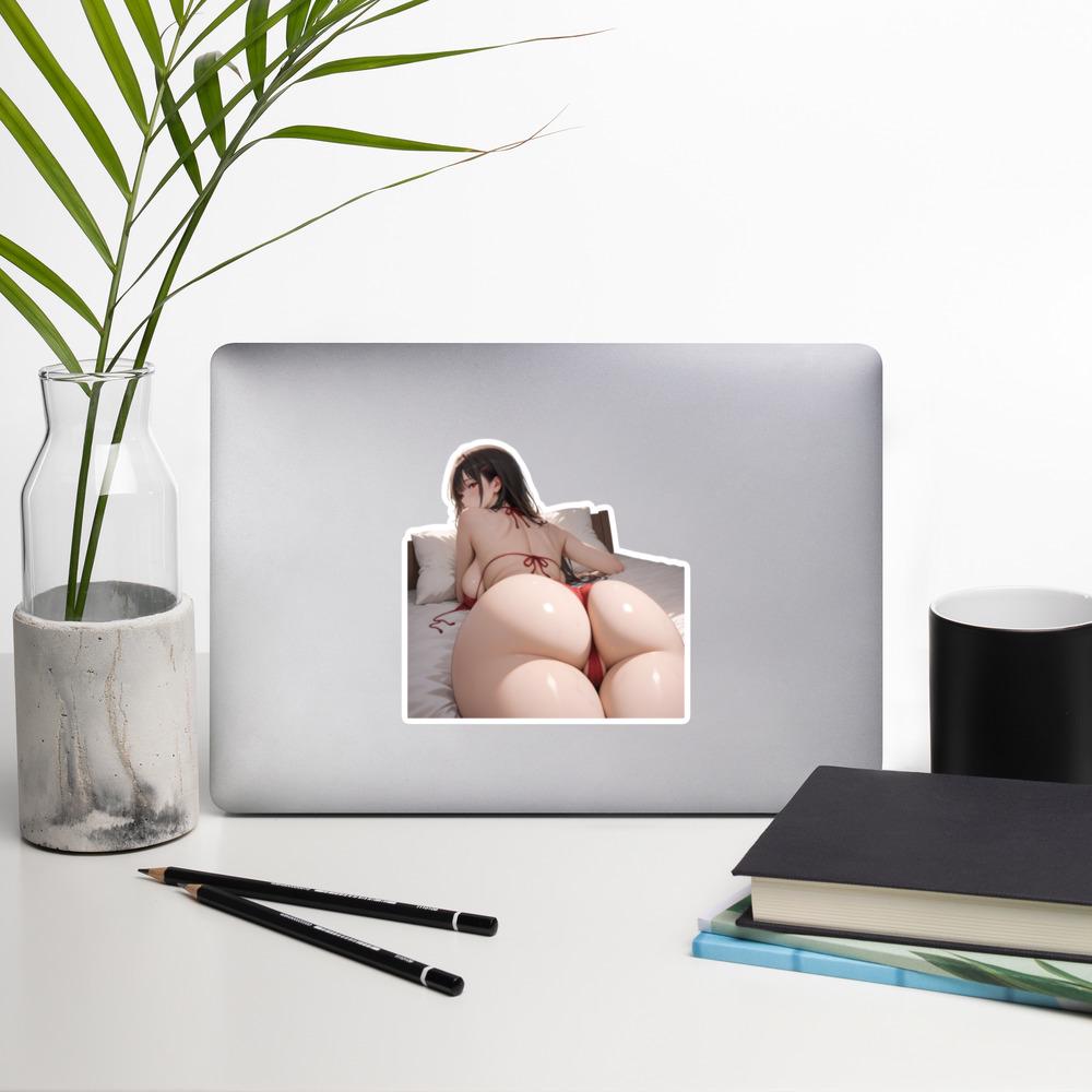 Hentai Aufkleber - NSFW Ecchi Anime Girl, Lewd Waifu Vinyl Aufkleber