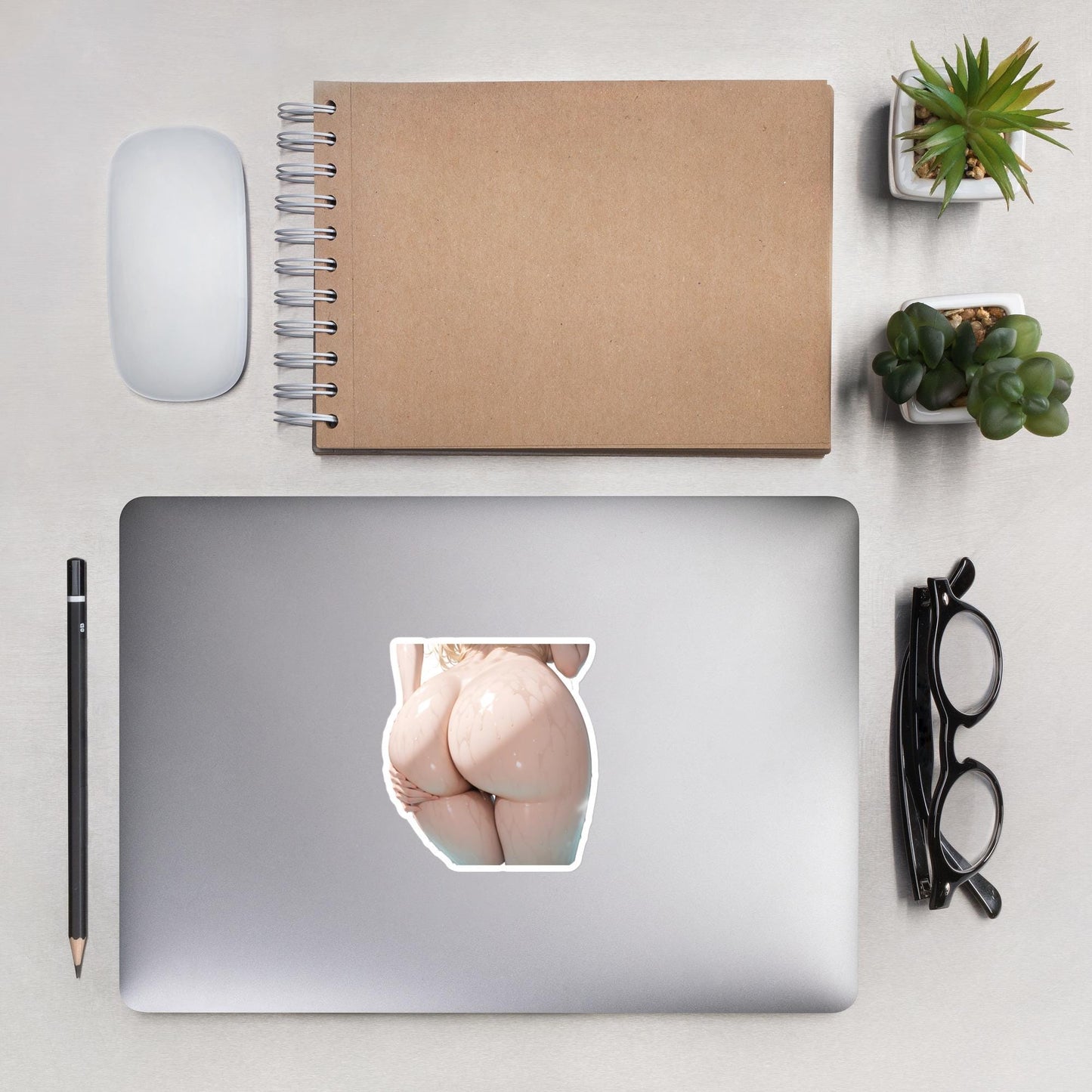Hentai Aufkleber - NSFW Ecchi Anime Girl, Lewd Waifu Vinyl Aufkleber