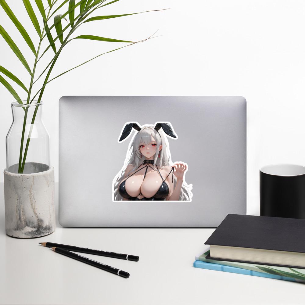 Hentai Aufkleber - NSFW Ecchi Anime Girl, Lewd Waifu Vinyl Aufkleber
