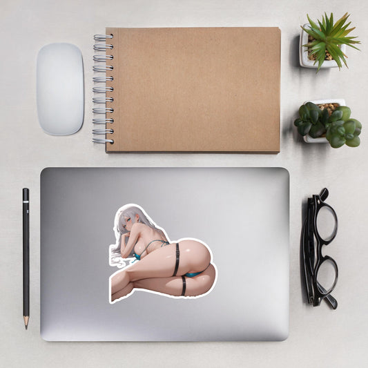 Hentai Aufkleber - NSFW Ecchi Anime Girl, Lewd Waifu Vinyl Aufkleber