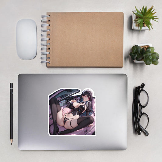 Hentai Aufkleber - NSFW Ecchi Anime Girl, Lewd Waifu Vinyl Aufkleber
